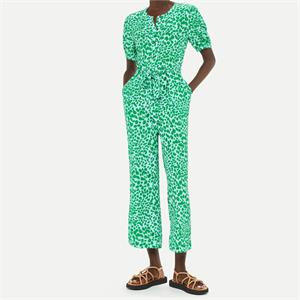 Whistles Smooth Leopard Print Jumpsuit